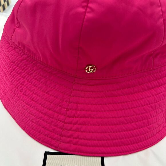 Women's Gucci double G bucket hat, size medium, made in Italy, NWT - Picture 7 of 8